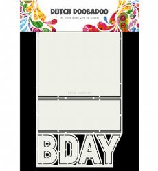 Dutch Doobadoo Card Art 3698 B-Day