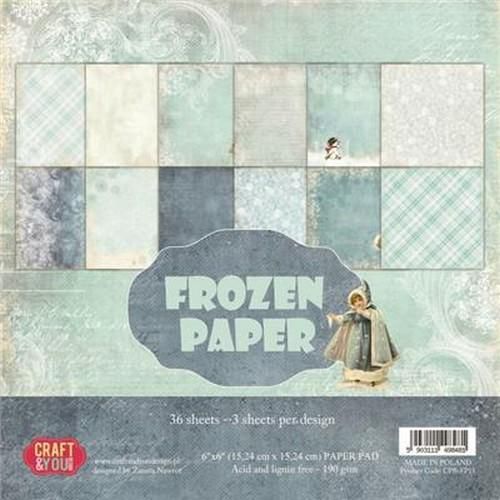 Craft&You Paperpad CPB-FP15 Frozen Paper