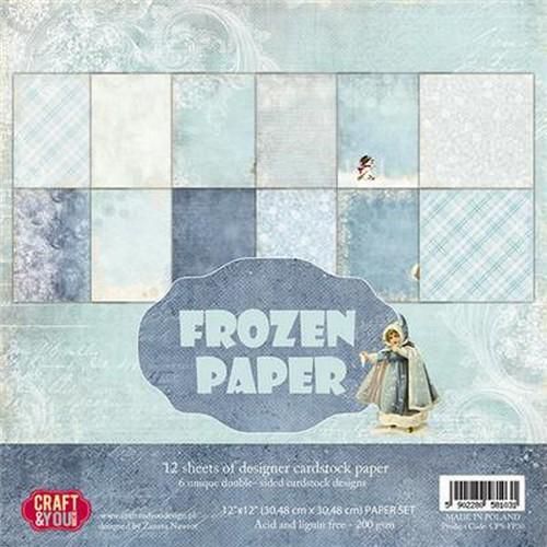 Craft&You Scrapblok CPS-FP30 Frozen Paper