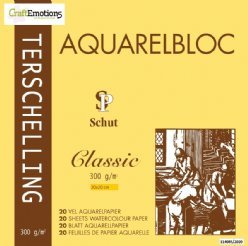 Schut Aquarelblok 2020 Classic 300 gr.