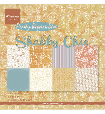 Marianne Design Pretty Papers Bloc Shabby Chic