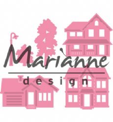 Marianne Design mallen COL1451 Mini Villages