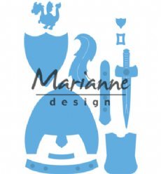 Marianne Design mallen LR0528 Knight