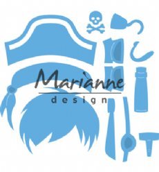 Marianne Design mallen LR0527 Pirate