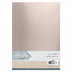 CardDeco paper CDEML004 Metallic Rose Gold