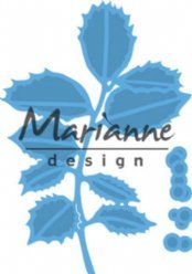 Marianne Design mallen LR0549 Tiny's Holly