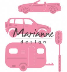Marianne Design mallen COL1435 Cars
