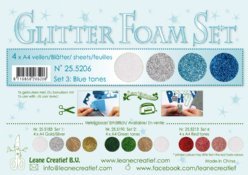 Leane Creatief foam 25.5206 Blue White Silver