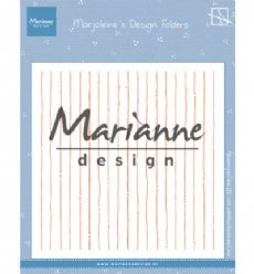 Marianne Design embosfolder DF3456 Stripes