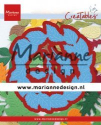 Marianne Design mallen LR0624 Bladkrans