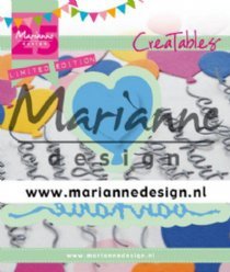 Marianne Design mallen LR0625 25-jarig Jubileum