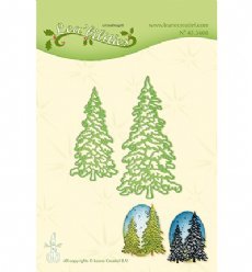 Leane Creatief mallen 45.3608 Christmas Trees