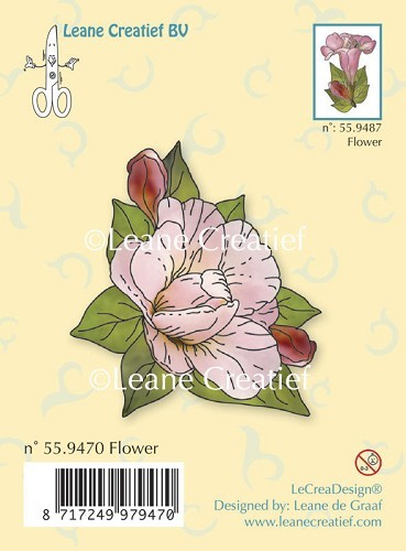 Leane Creatief stempel 55.9470 Flower 2