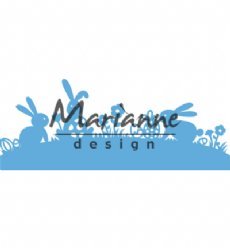 Marianne Design mallen LR0588 Bunny Border