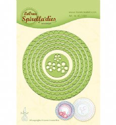Leane Creatief mallen 45.3301 Spirella Cirkels