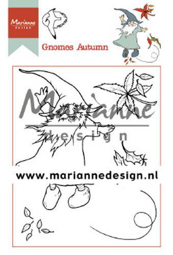 Marianne Design stempels HT1647 Herfst Kabouters