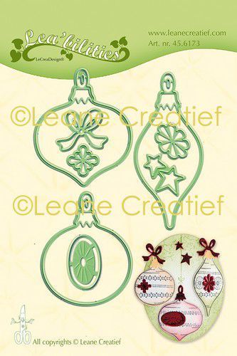 Leane Creatief mallen 456173 Kerst Ornamenten