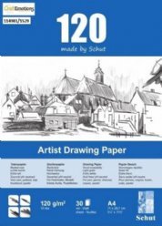 Schut Artist Drawing Paper 120 gram A4 30 vel