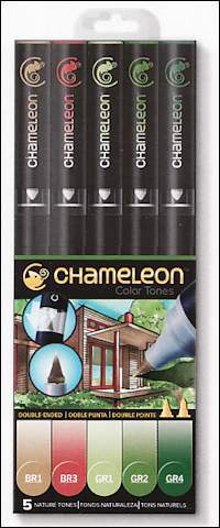 Chameleon CT0514 set 5-pen Nature Tones