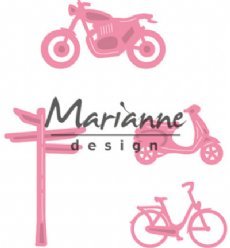 Marianne Design mallen COL1436 Bycicle