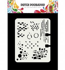 Dutch Doobadoo Mask Art 5900 Rollerdesk Pattern