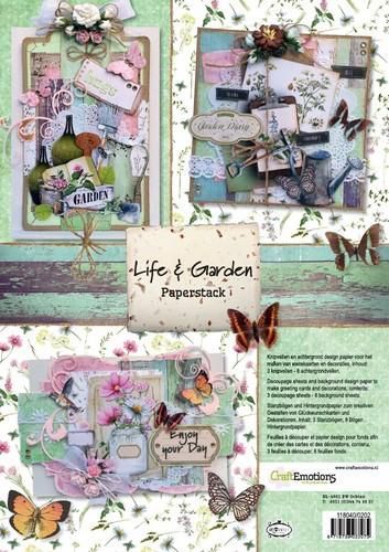 CraftEmotions Paperstack 0202 Life and Garden