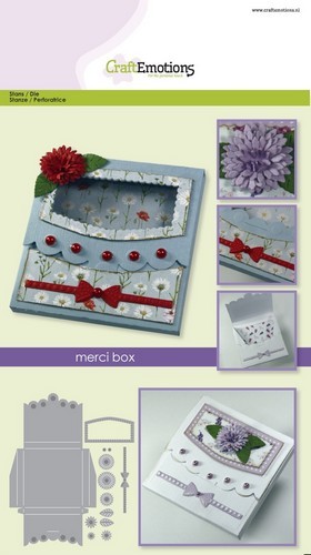 CraftEmotions mallen Merci Boxkaart