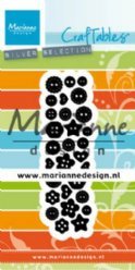 Marianne Design mallen CR1480 Knoopjes