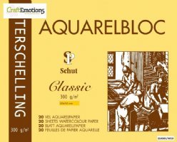 Schut Aquarelblok 4050 Glad 300 gr.