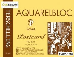 Schut Aquarelblok 10,5x14,8 300 gr.