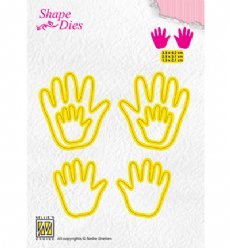Nellies Choice mallen Baby Hands. 3x