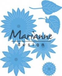 Marianne Design mallen LR0545 Zonnebloem