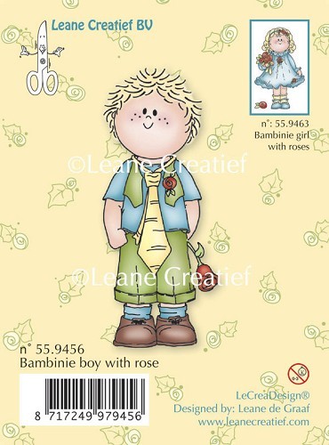 Leane Creatief stempel 55.9456 Bambini Boy with