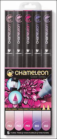 Chameleon CT0512 set 5-pen Floral Tones