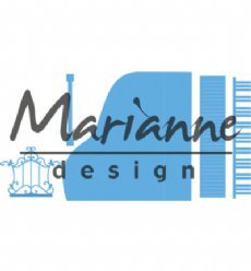 Marianne Design mallen LR0501 Piano