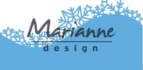 Marianne Design mallen LR0486 Ice Chrystals Bo