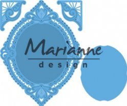 Marianne Design mallen LR0485 Petra Ovals en C