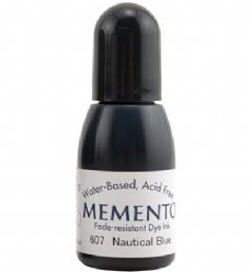 Memento Re-Inker 607 Nautical Blue