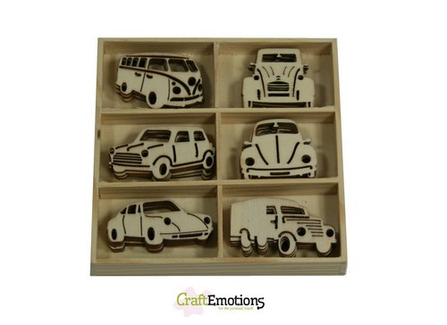 CraftEmotions Houten Box 0231 Classic Auto s