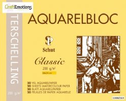 Schut Aquarelblok 1824 Classic 200 gr.