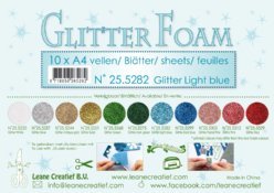 Leane Creatief foam 25.5282 Glitter Light Blue