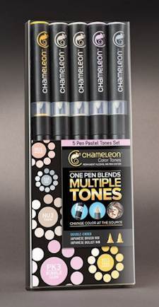 Chameleon CT0501 set 5-pen Pastel Tones