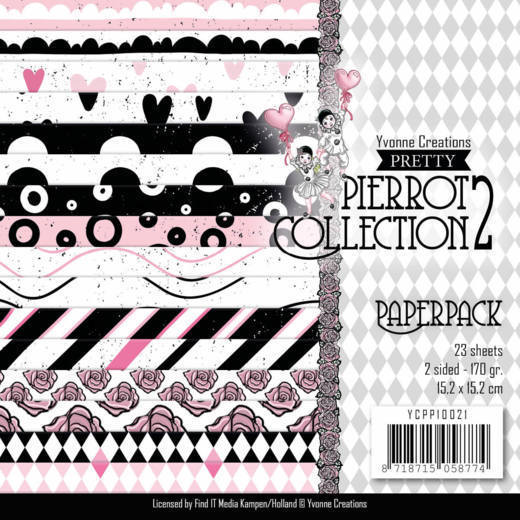 Yvonne PP2 Paperpack YCPP10021 Pierrot