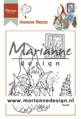 Marianne Design stempels HT1650 Gnomes Family