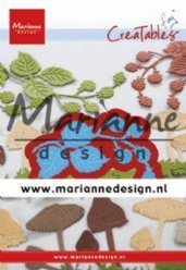 Marianne Design mallen LR0622 Blackberries