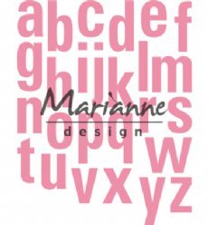 Marianne Design mallen COL1449 Alfabet XXL