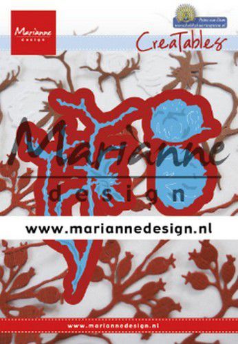 Marianne Design mallen LR0629 Petras Cotton