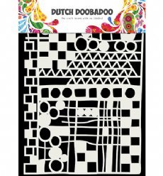 Dutch Doobadoo Mask Art 5137 Geo Mix