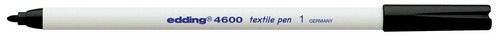 Edding Textiel Pen 1 mm 0001 Zwart