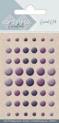 CardDeco CDEED011 Purple Dots